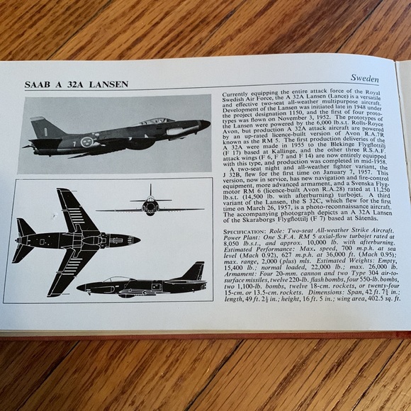 Vintage 1959 The World’s Fighting Planes picture guide of airplanes &helicopters - Picture 3 of 12
